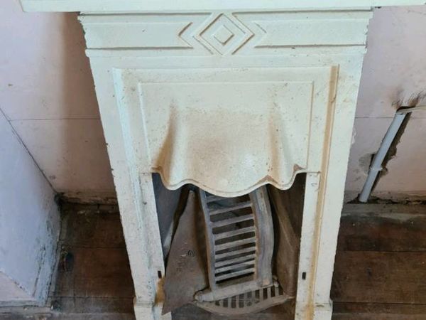 Antique Cast Iron fireplace