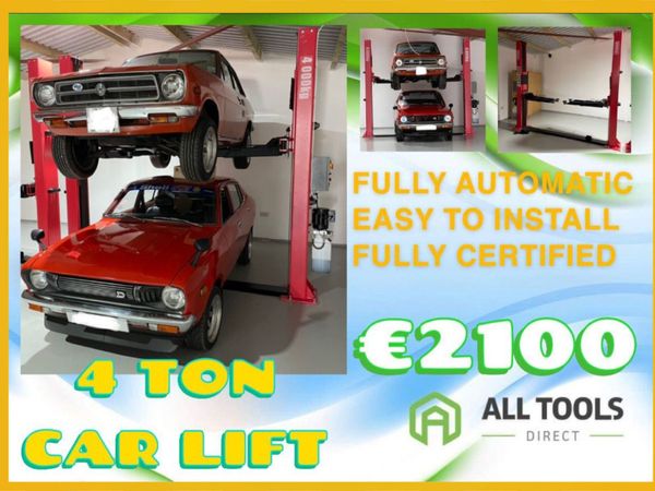 4 ton 2 post fully automatic car van 4x4 lift