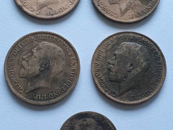 Rare English coins
