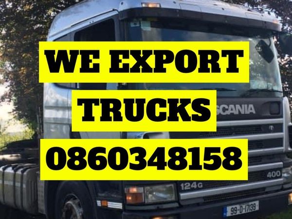 WE EXPORT OLD LORRYS 0860348158