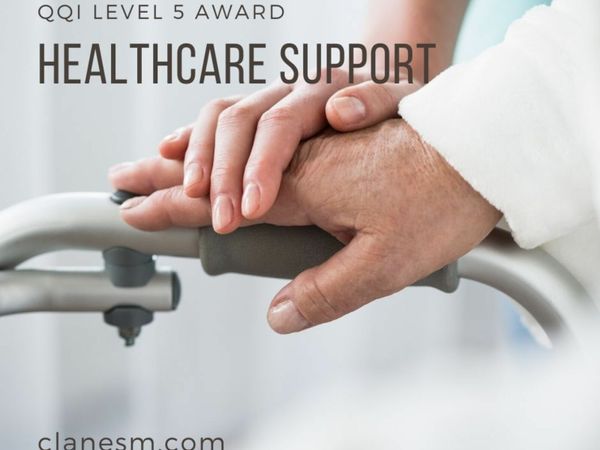 QQI Level 5 Healthcare Support course, Clane