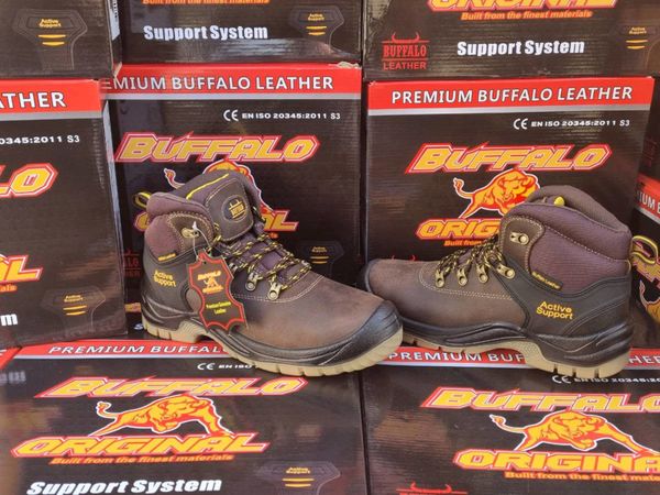 Buffalo safety work boots all sizes available
