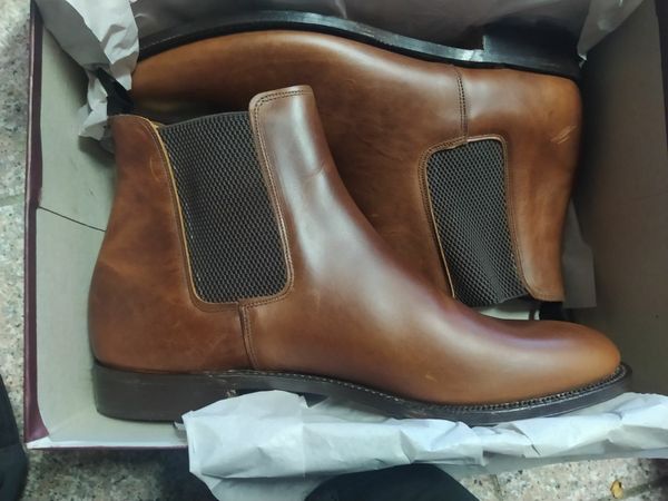 Jodhpur boots - black and tan size 10.5