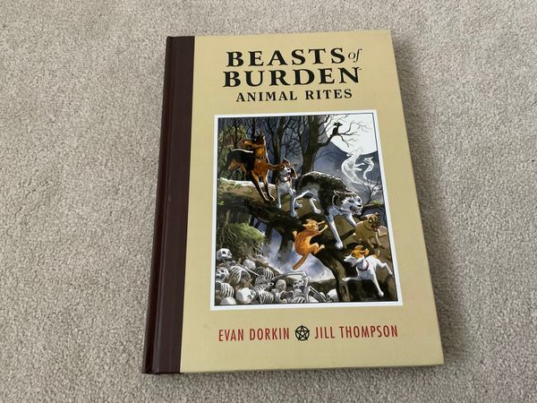 Rare Hardback Graphic novel Beasts of Burden