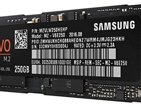 NVMe SSD Samsung 250GB 960 EVO