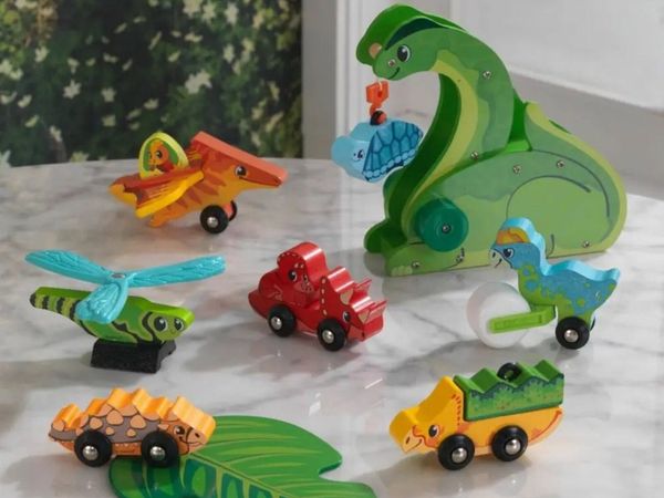 Kidkraft Adventure Tracks Dino World Prehistoric Pals Pack
