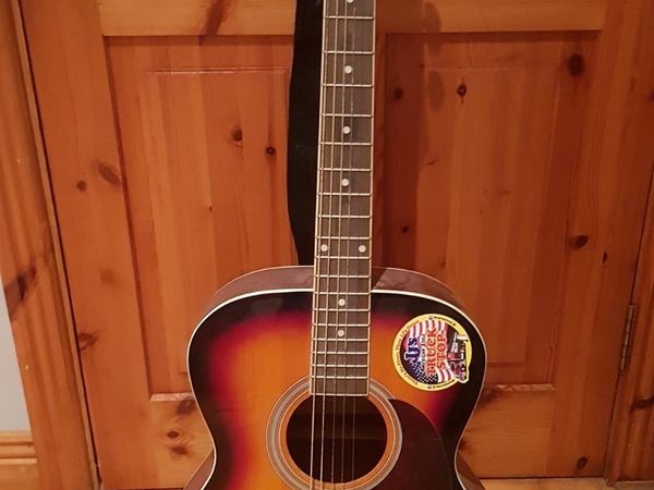 Electric & Acoustic Guitar, Microphone, Amps