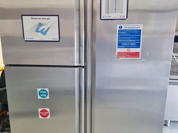 Double door fridge