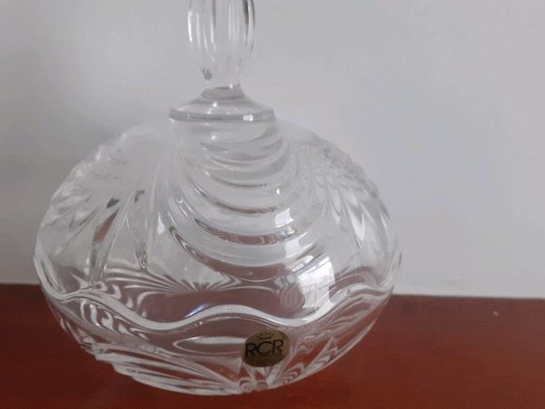 Italian Crystal container 'RCR'