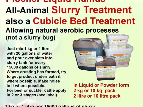 Plocher Slurry Treatment / Cubicle Bed Treatment