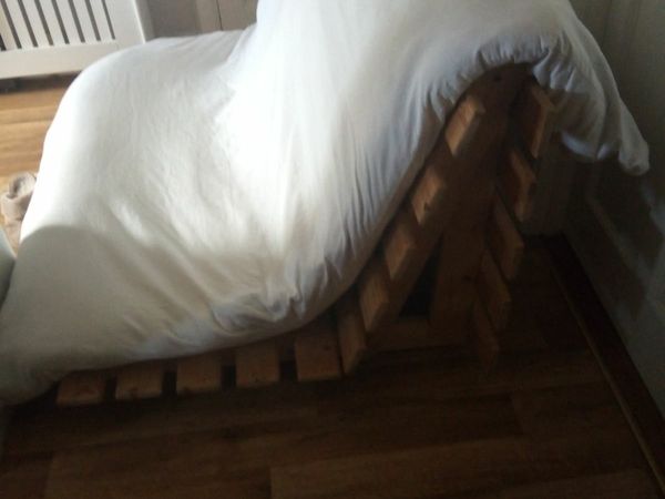 Double futon sofa bed