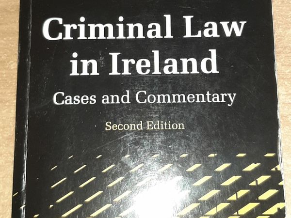 Criminal  Law in Ireland - 2nd edition
