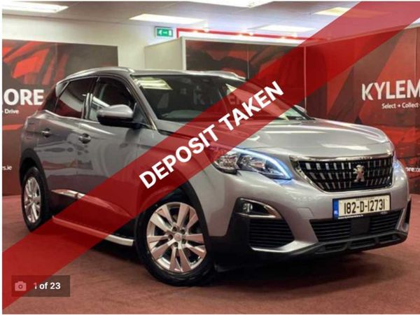 Peugeot 3008 Active 1.5 Blue HDI W/reversing Came