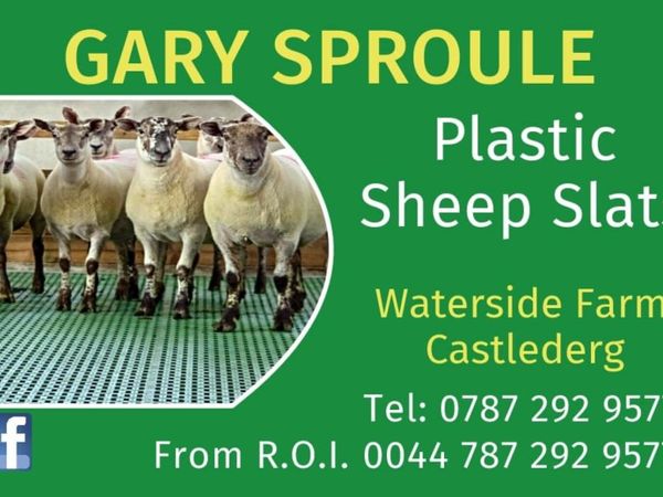 Plastic Sheep Slats