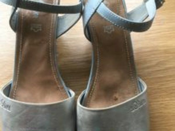 S. Oliver Leather Sandals, size 40