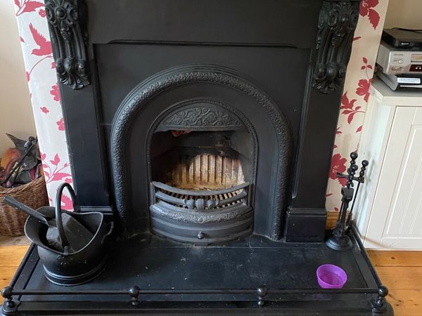 Cast iron fireplace for sale
