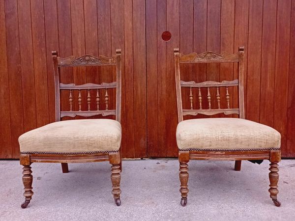 Edwardian ladies chairs