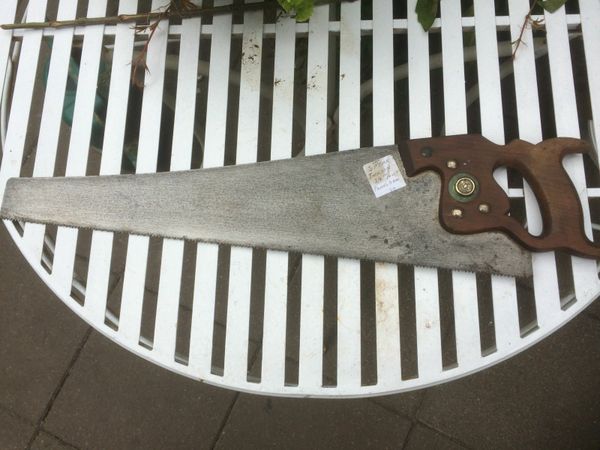A rare  1960s Spear & Jackson 24in panel saw