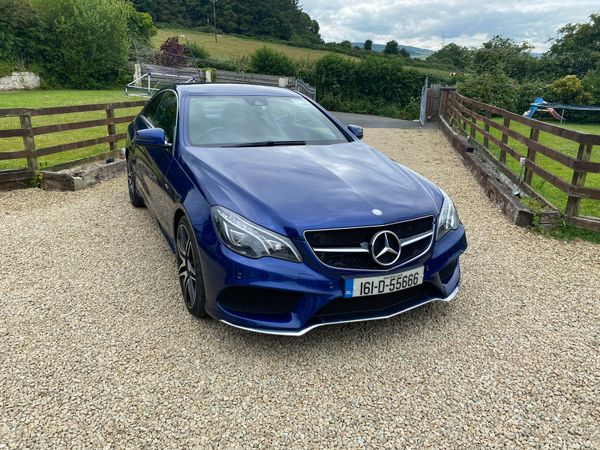 Mercedes E220 Coupe with AMG pack 2016
