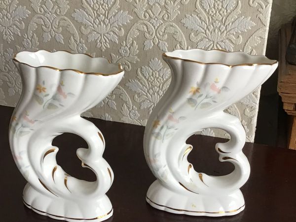 Pair of Small St.George China Vases