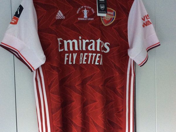 Arsenal limited edition 2020 FA cup final shirt