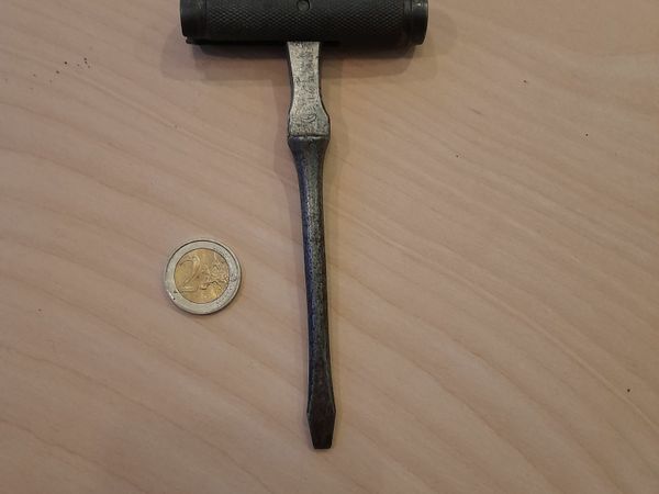 Vintage crescent screwdriver/hammer