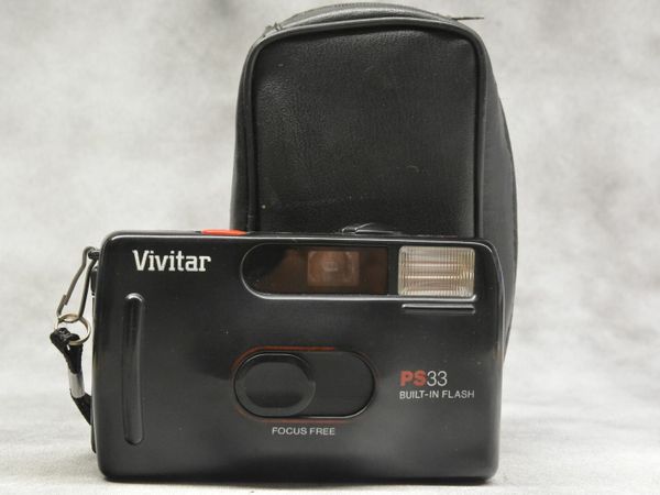 Vivitar PS 33 point and shoot 35mm film camera