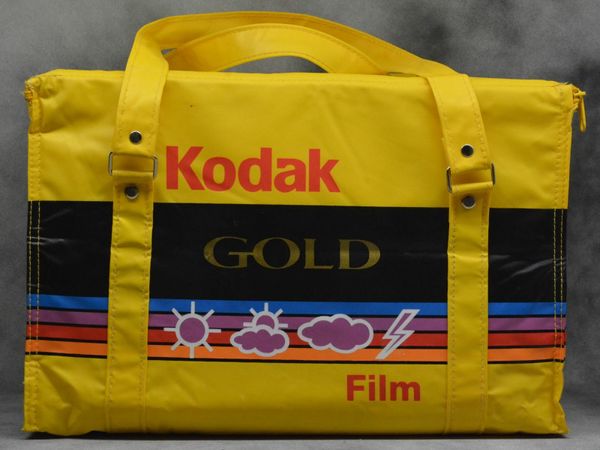 Kodak Gold Cooler Bag Yellow Soft Sided