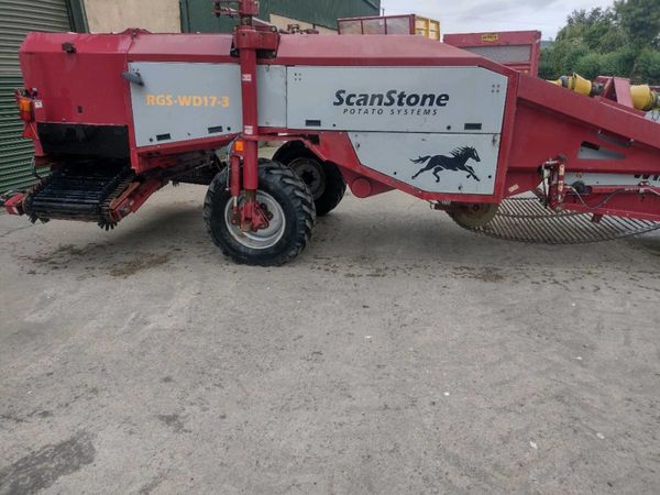 Scanstone windrower