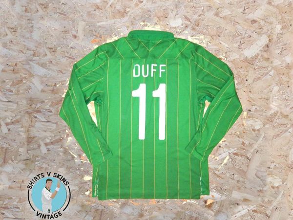 FREE POST Vintage Republic of Ireland Jersey 2011 Umbro Football Shirt Vintage Retro Eire Irish Green Damien Duff Shelbourne Blackburn Chelsea
