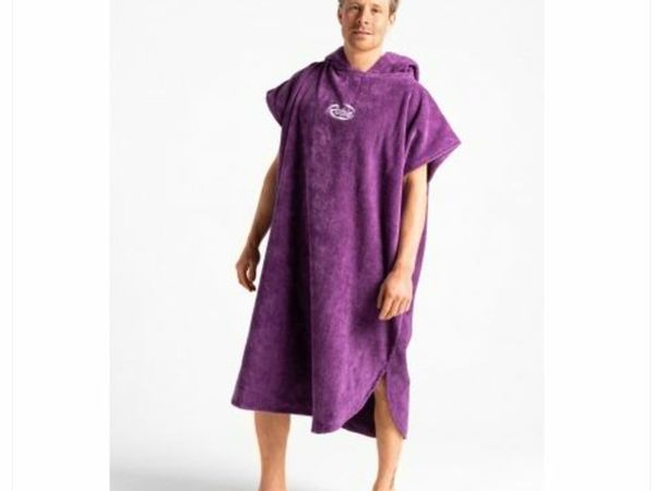 Robies Original Robes Ultra Violet Hooded Changing Robe Short Sleeves