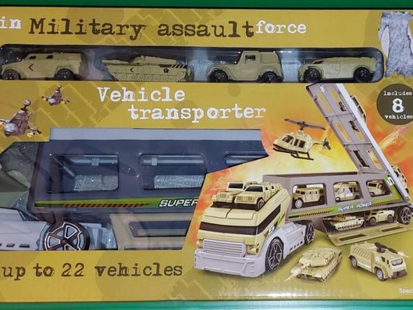 Special Forces Vehicle Transporter toy