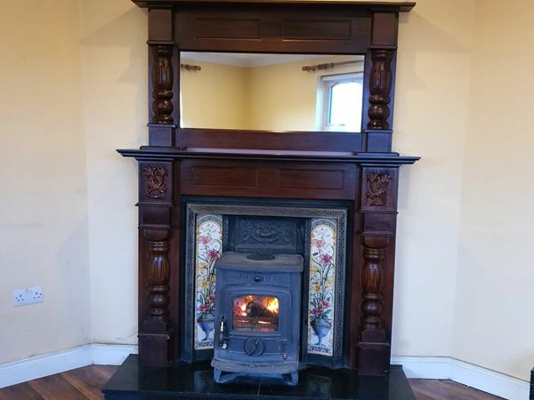 Mahogony Fireplace