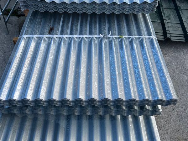 Non drip💧galvanise sheeting €3.50 ft clearance✅✅