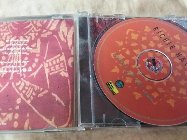 Signed Richie Havens GRACE OF THE SUN cd,,,RARE