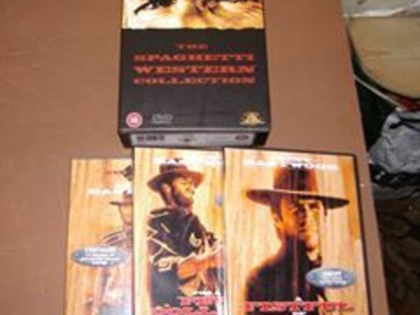 Clint Eastwood Spaghetti Western DVD Box set..