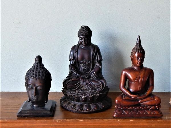 Selection of oriental figurines