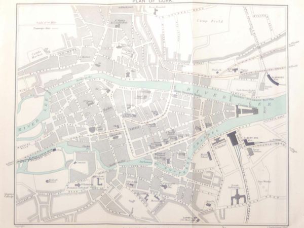 Antique Plan Cork 1902