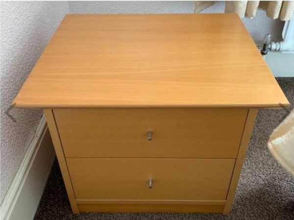 Bedside Table / Cabinet / Locker - Low 40cm
