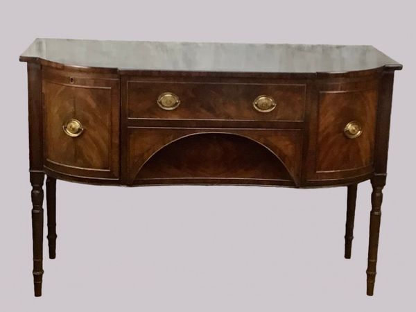Victorian Mahogany Sideboard With Fitted Wine Drawer