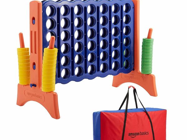 Junior BPA-Free 4-to-Score Giant Game Set with Carry Bag