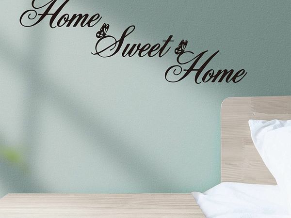 Home Sweet Home" Wall Decal Sticker Inspirational