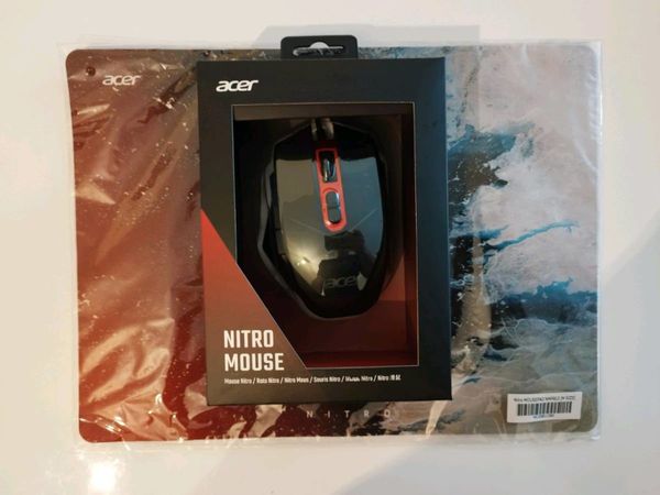 Acer nitro gaming mouse and headset NEW