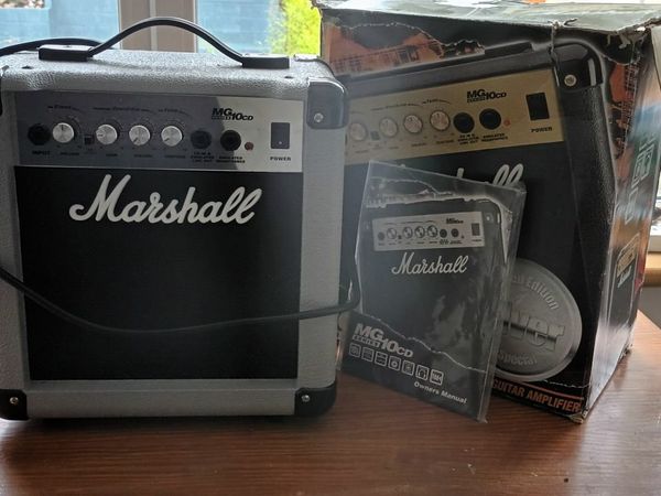 Marshall MG10 Guitar Amp incl. Box & Manual