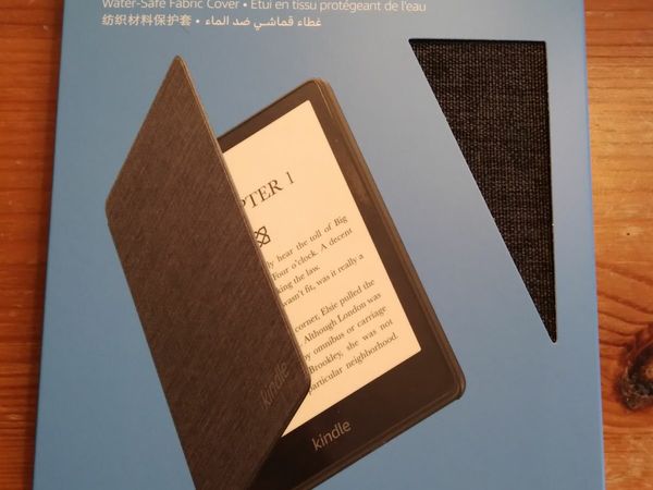 Amazon Kindle Paperwhite Fabric Cover | Compatible with 11th generation (2021 release), Black