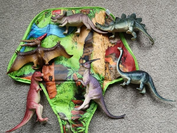 Dinosaur Toys and backpack