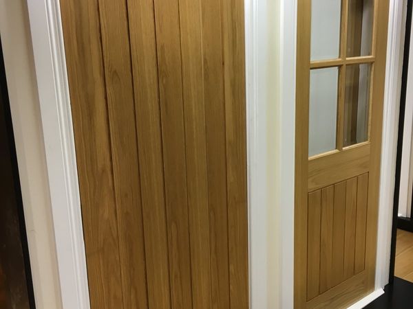 Reduced Mexicano pre finished oak doors for sale