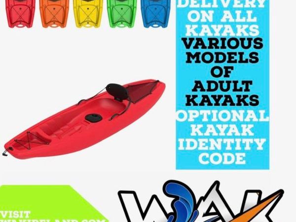 All adults kayaks €325