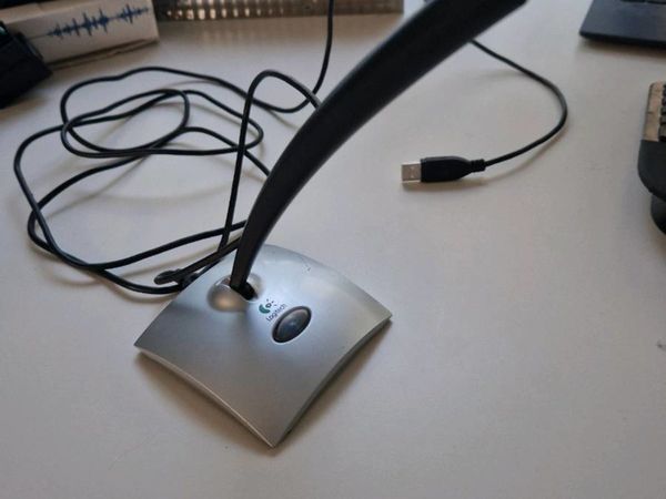 Logitech USB desktop microphone