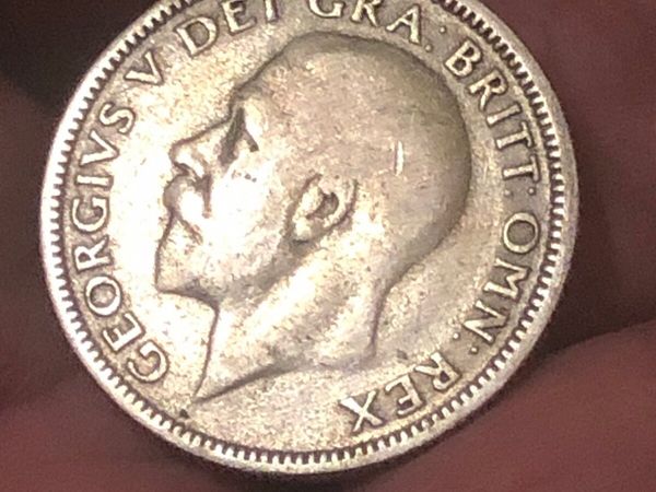 Silver 1930 George V schilling